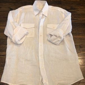 Billy Reid men’s linen button down